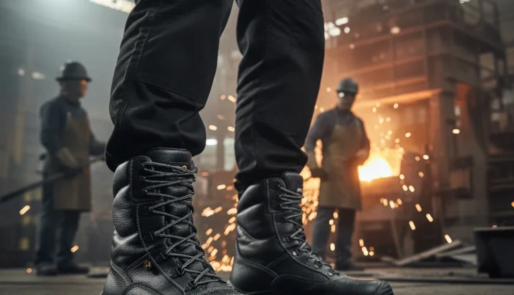 أحذية السلامة القياسية S3 لمرافق النفط والغاز