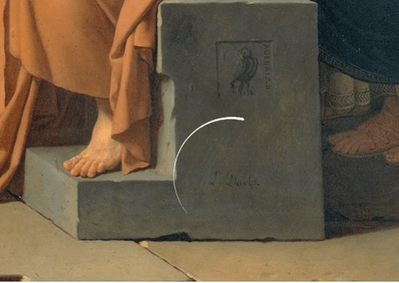 لوحة موت سقراط