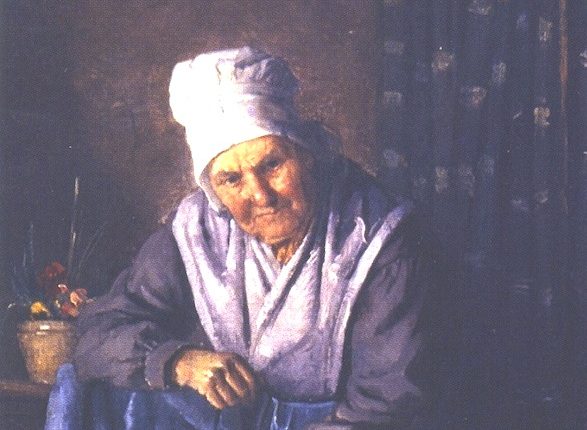 السيدة العجوز