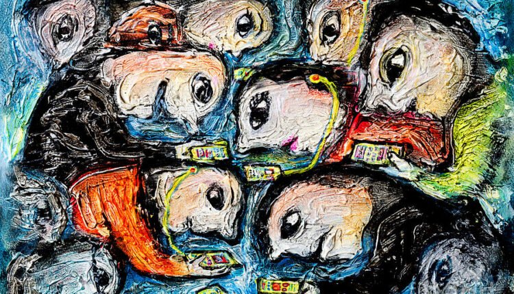 Cell phone addiction - by Nalidsa Sukprasert. Fine Art America